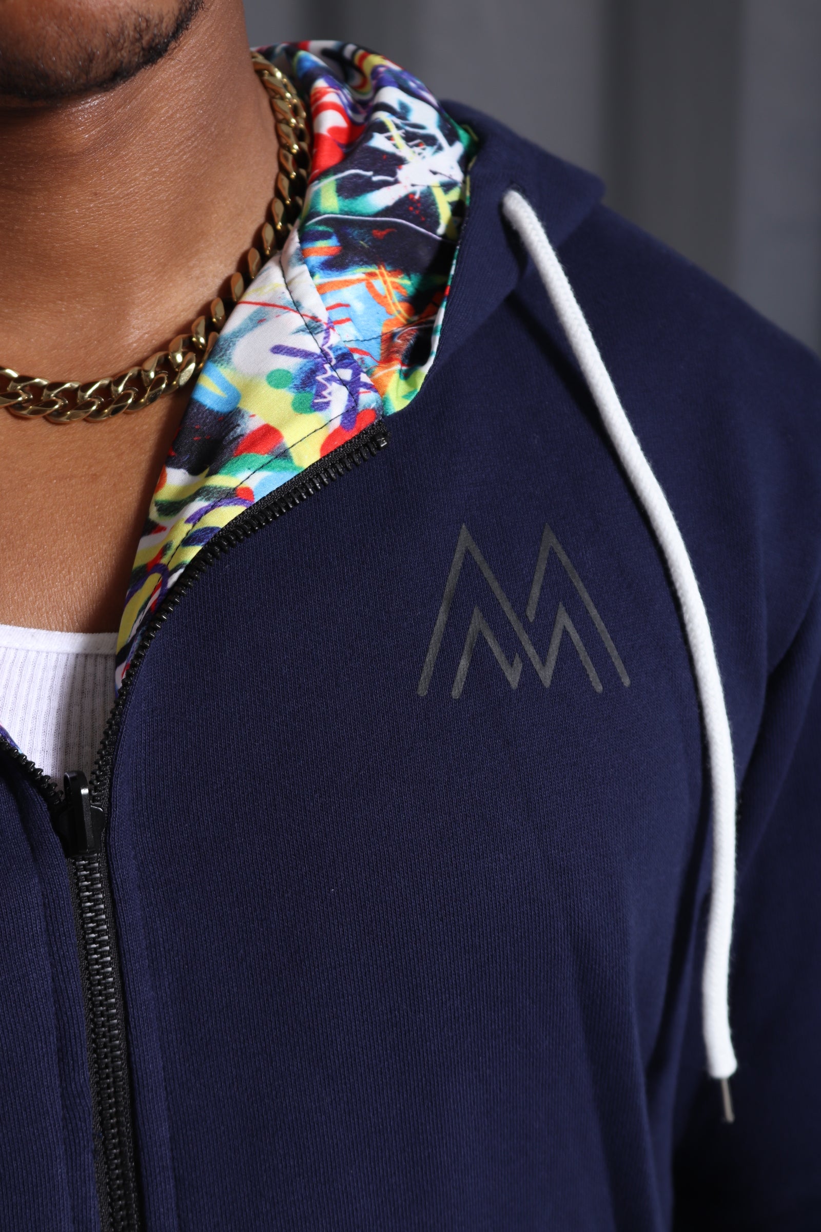 Chaos Zip Up Sweater