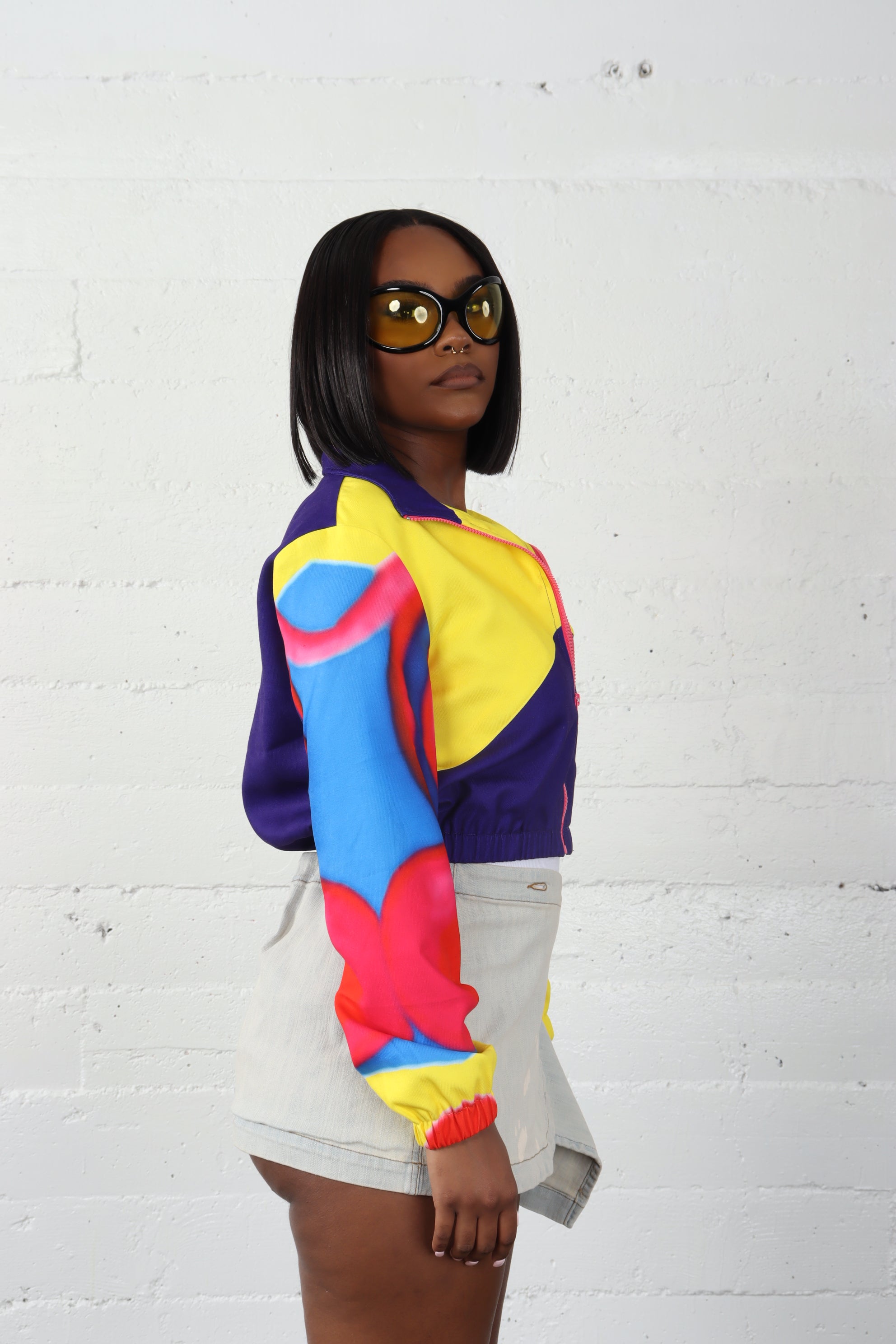 Printed Track Jacket