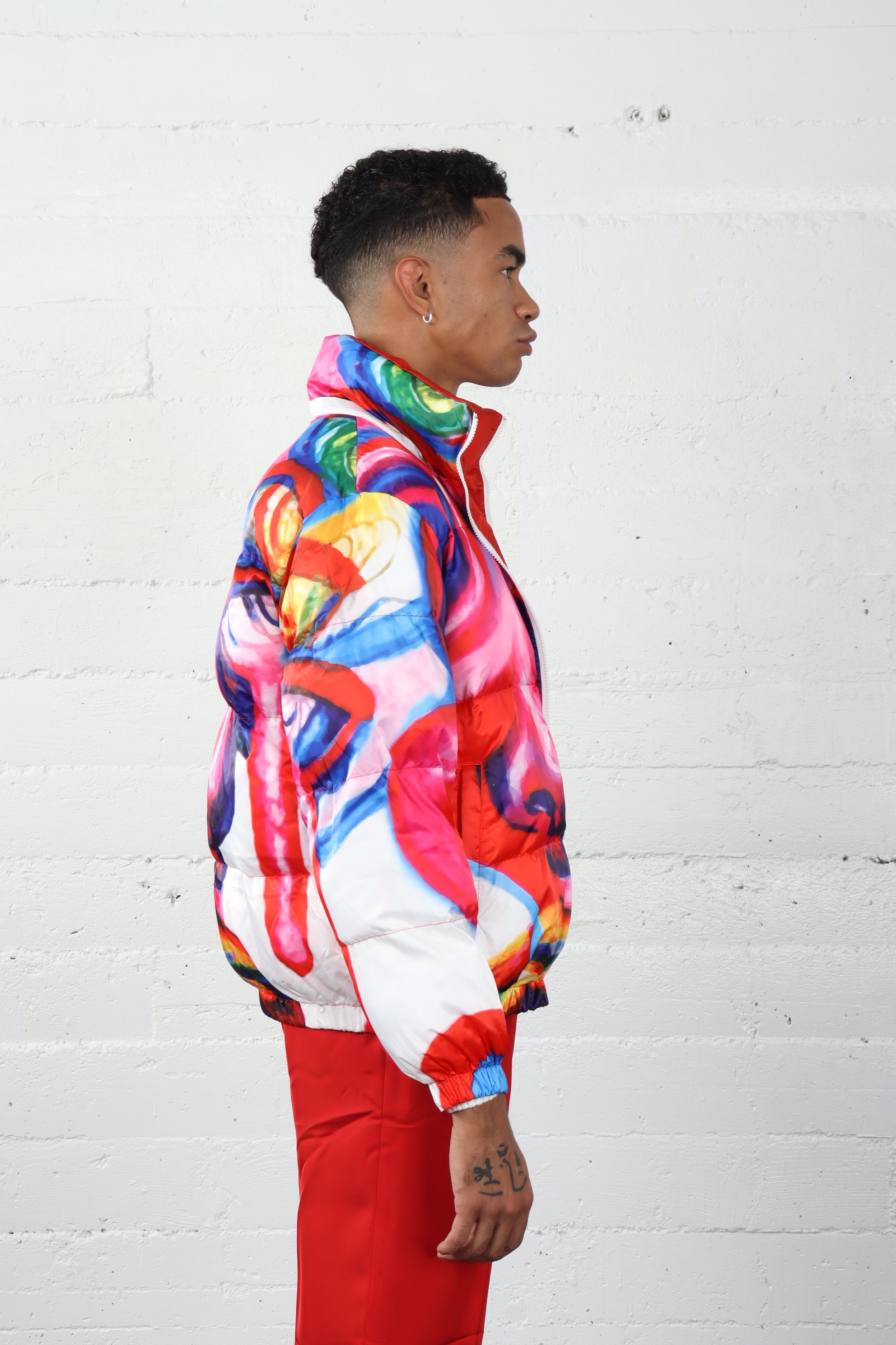 Micasso Printed Puffer