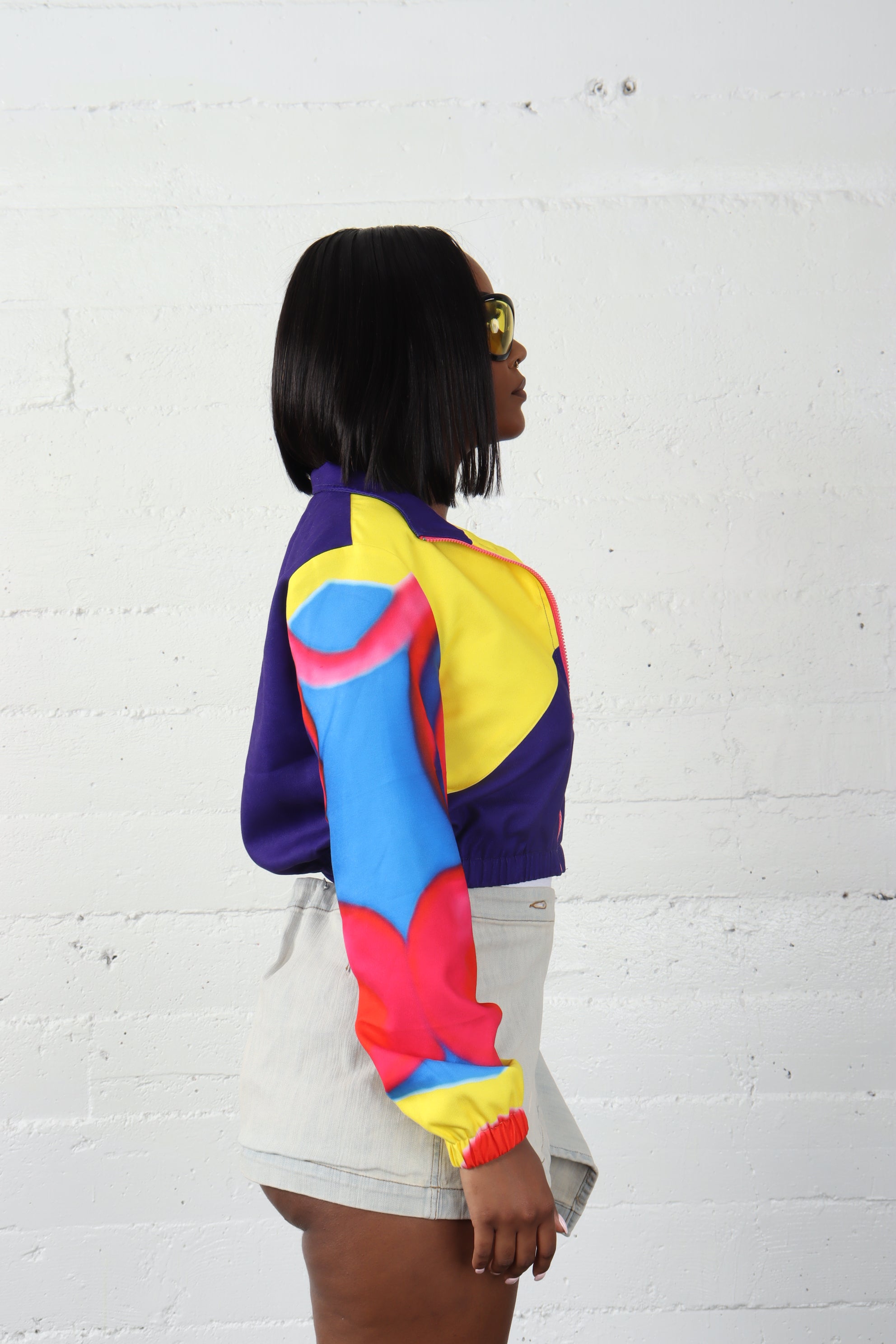 Printed Track Jacket