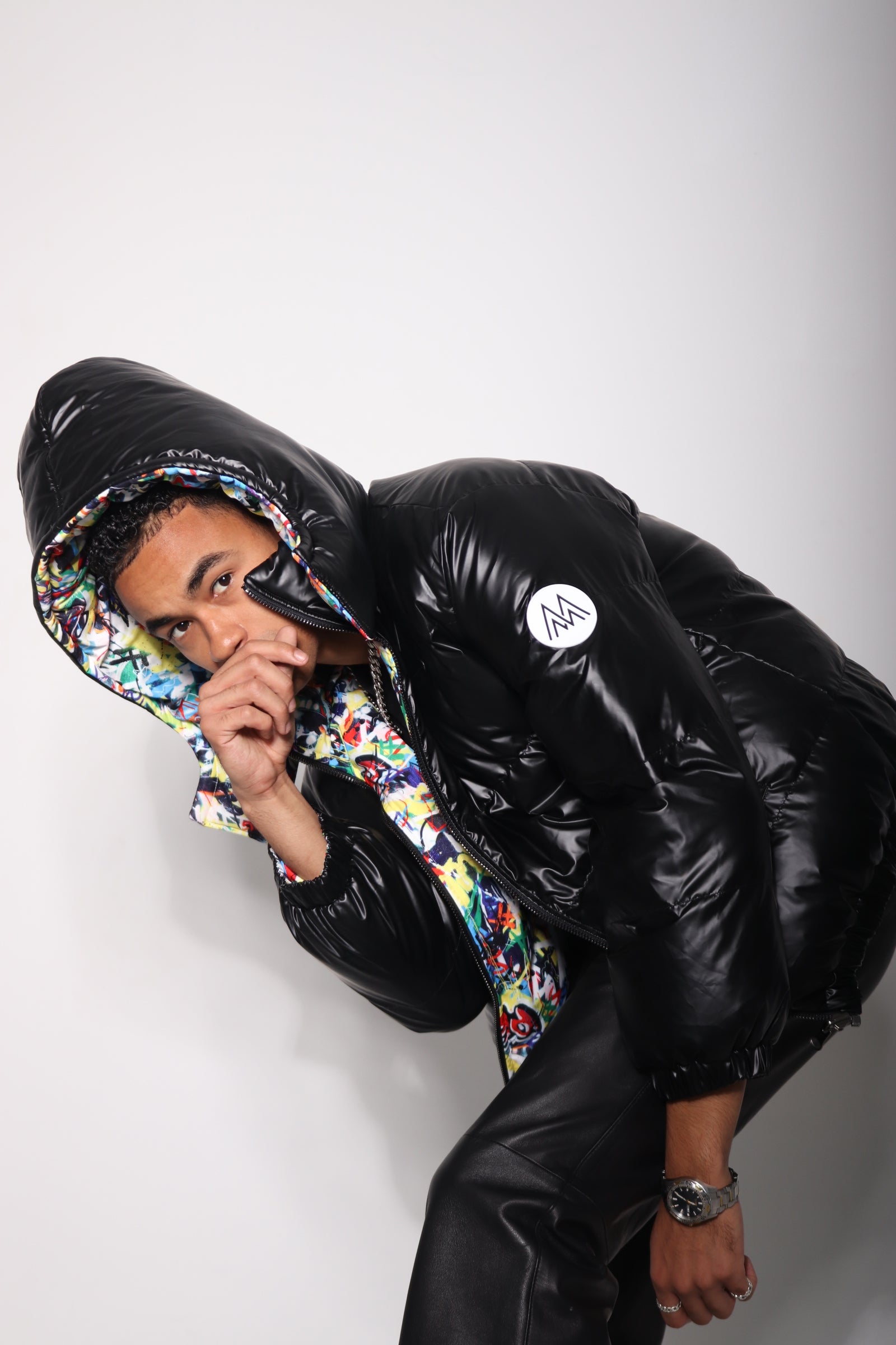 Men’s Black Chaos Coat