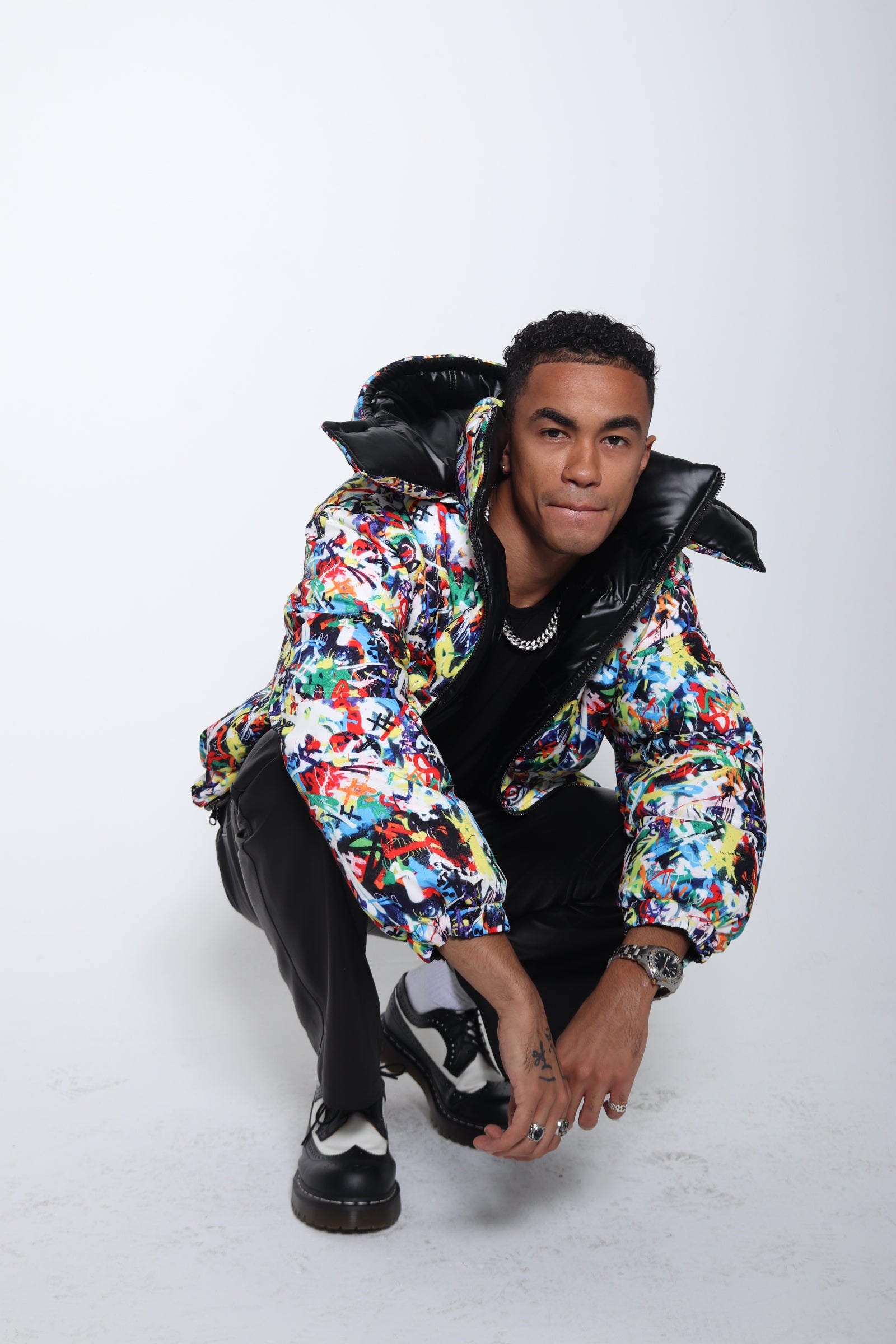 Men’s Black Chaos Coat