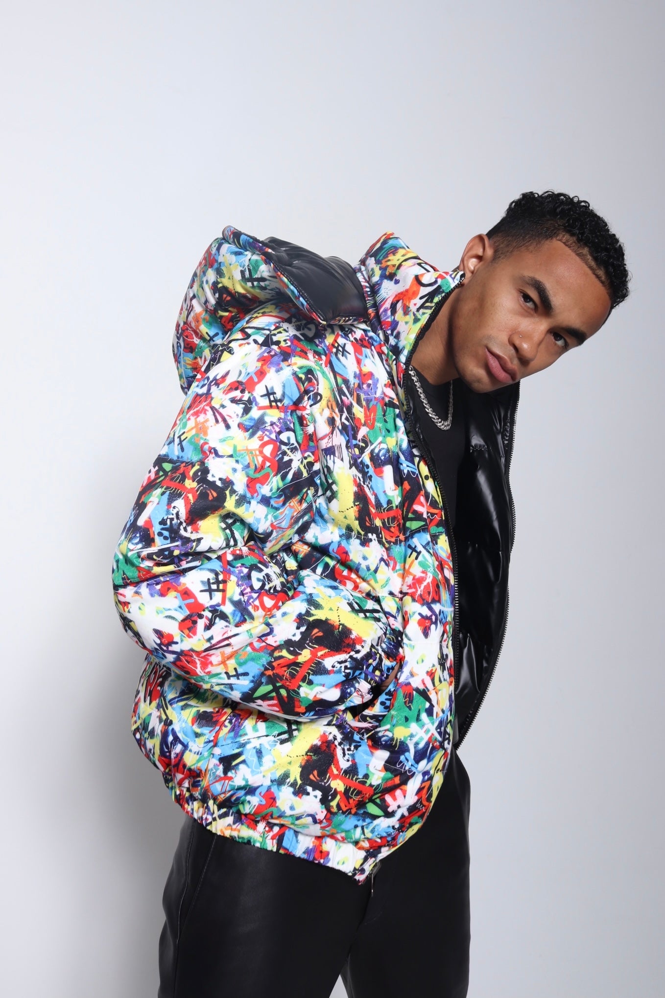 Men’s Black Chaos Coat