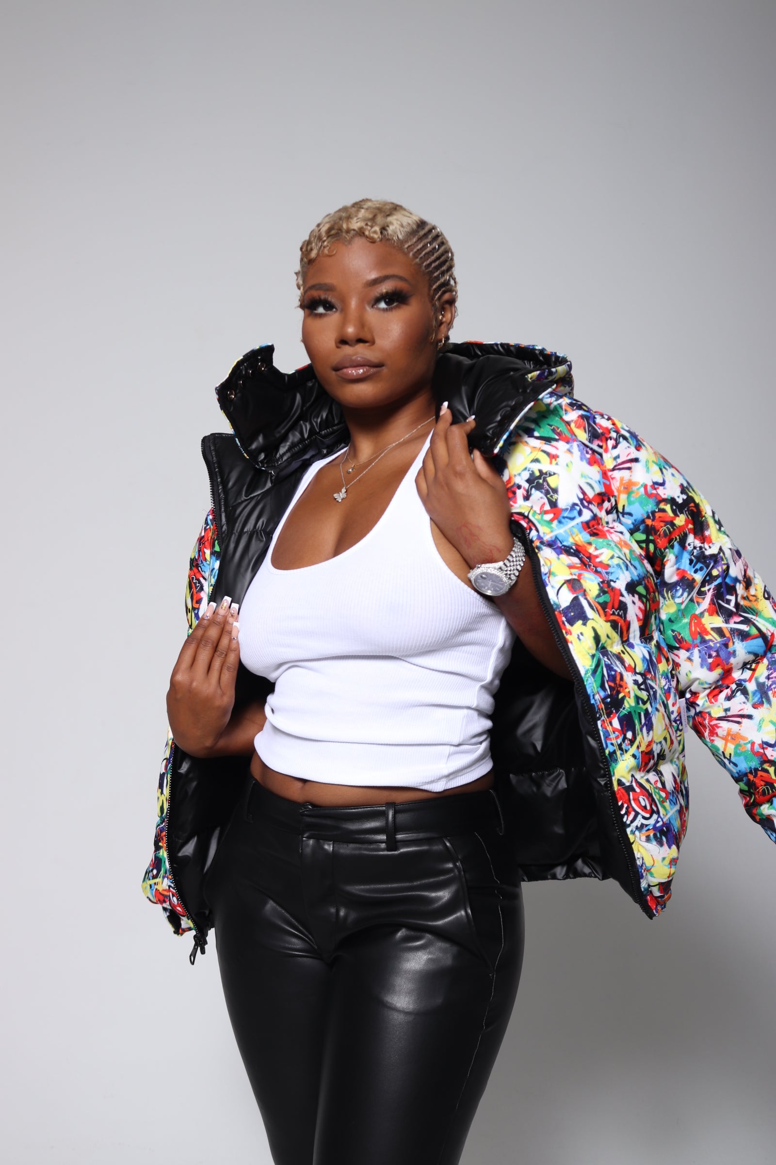 Women’s Black Chaos Coat