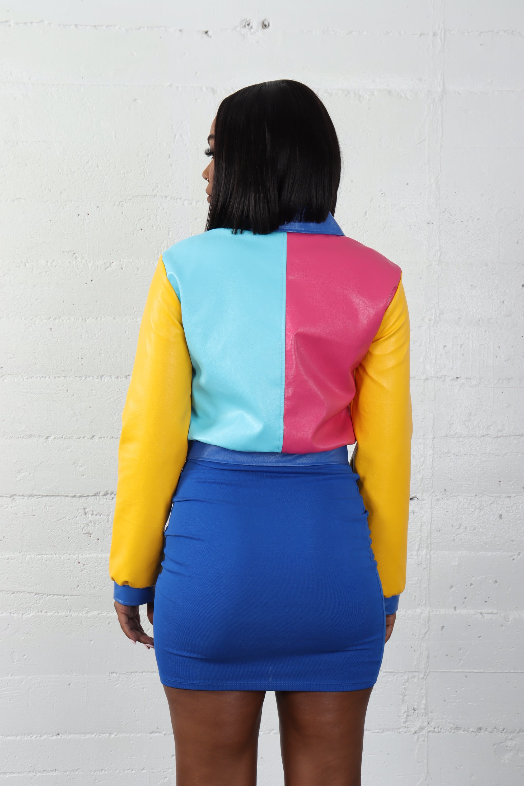 Color Block Varsity