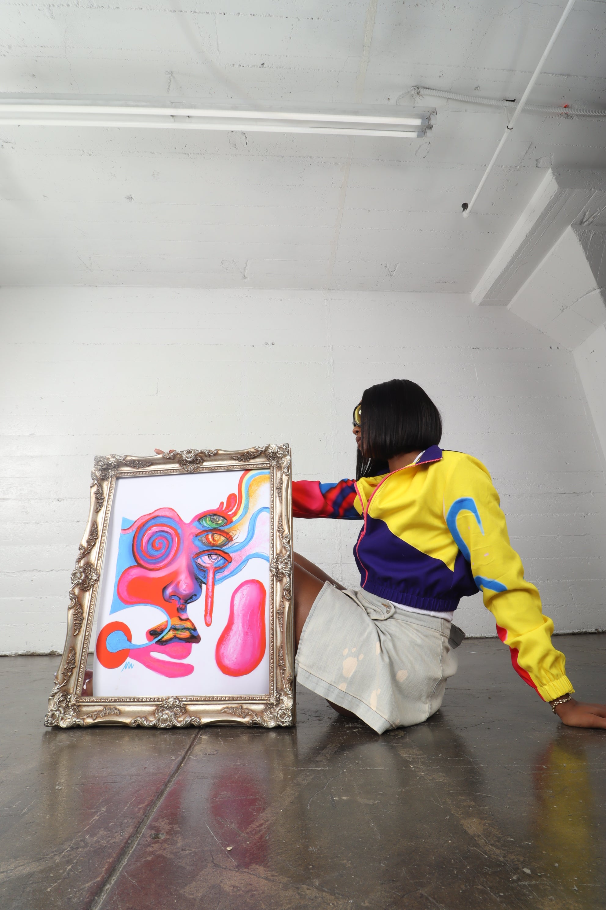 Printed Track Jacket