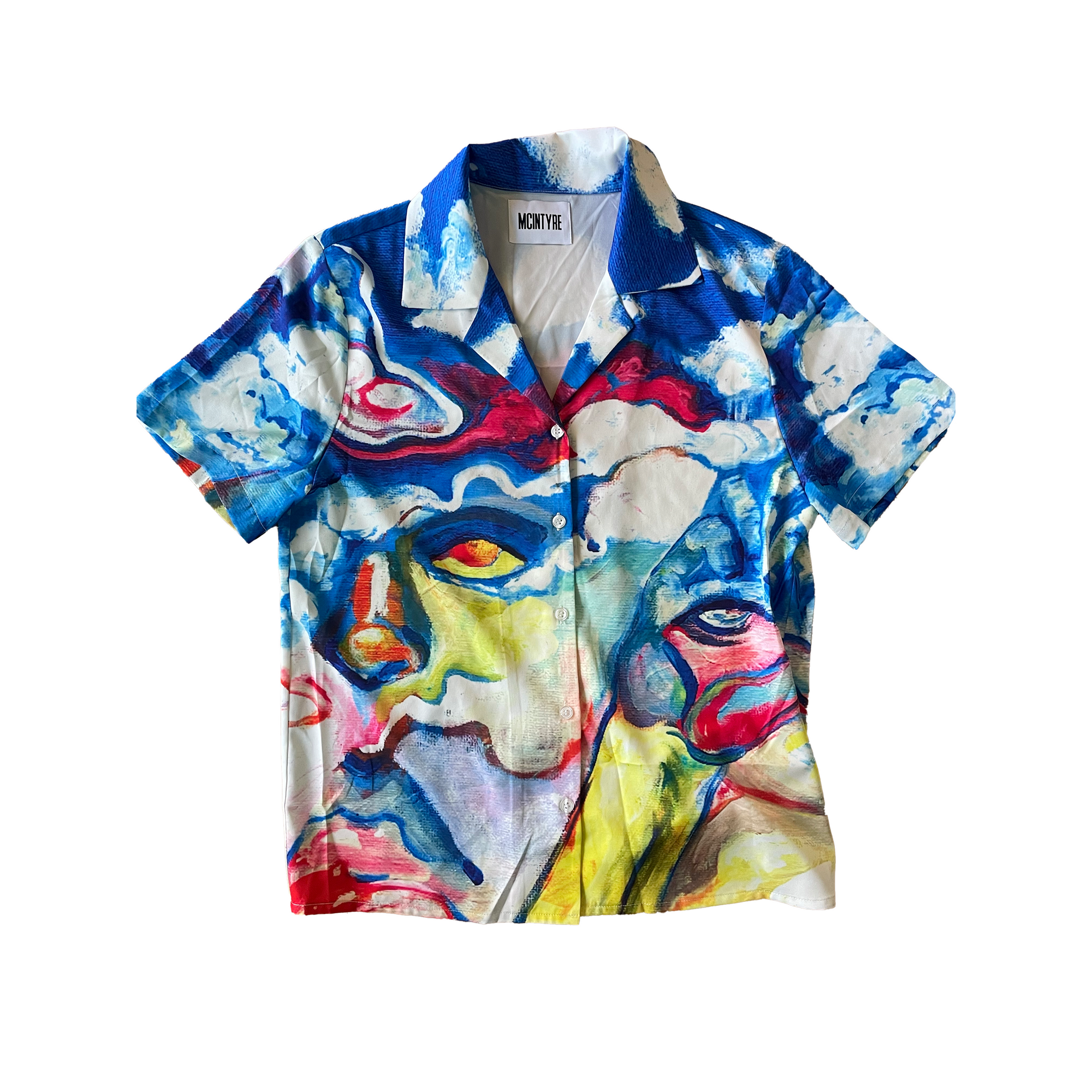 Printed Collar Shirt